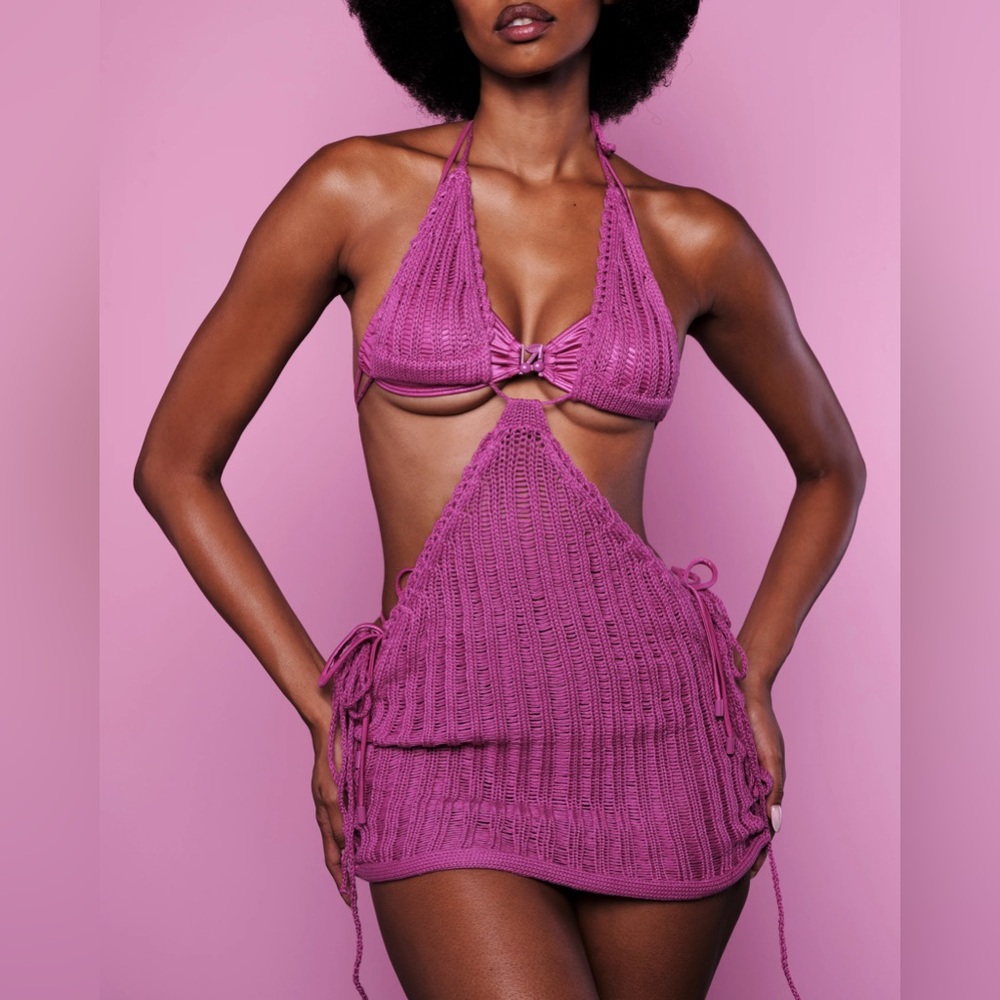 VOIGHT Ellie Dress in Magenta